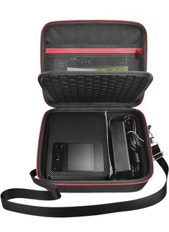 Buy Hard Case for Canon SELPHY CP1500/CP1300/CP1200 Mini Mobile Photo Printer and Colour Ink Paper RP-108 Set with Adjustable Shoulder Strap - Bag Only (Black) in Saudi Arabia