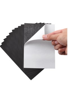 اشتري Adhesive Magnetic Sheets, 8.91" x 6.3", Magnetic Sheets with Adhesive Backing, Magnetic Sheets,  Picture Magnets, Flexible Magnetic Sheet, Cuttable Magnetic Sheets.10 Pack في الامارات