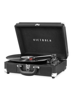 اشتري Victrola Journey Vintage Bluetooth Suitcase Vinyl Record Player Portable 3-Speed LP Turntable with Built-in Stereo Speakers Aux-In RCA Out Elegant Color في الامارات