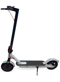 Buy Portable Electric Scooter, 40 km Long-Range, Up to 25 km/h with 8.5 inch Solid Rubber Tires, Portable and Folding E-Scooter for Adults and Teenagers for Men Women - White in UAE