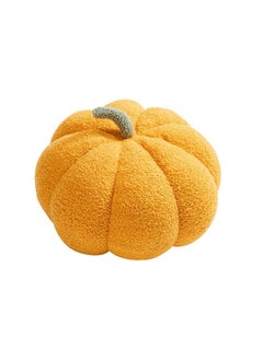 Buy yellow pumpkin throw pillow in UAE