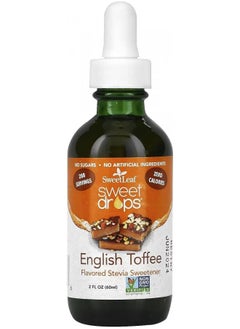 اشتري Sweetleaf Sweet Drops English Toffee Liquid Stevia Sweetener - English Toffee Stevia Drops, Zero Calories, Zero Sugar, Non-Gmo, Gluten-Free, Keto Friendly - 2 Fl Oz في الامارات