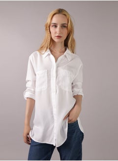 Buy AE Long-Sleeve Button-Up Shirt in Egypt