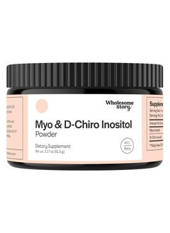 Buy Myo-Inositol & D-Chiro Inositol Powder | Hormonal Balance & Healthy Ovarian Function Support for Women | Great Alternative to Inositol Capsules & Supplement| 40:1 Ratio | 30-Day Supply in UAE