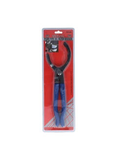 Buy Adjustable Heavy Duty Plier Type Oil Filter Wrench Blue and Black 37.8 x 12.6 x 2.6 cm 99430 in Saudi Arabia