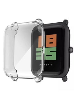 اشتري Soft TPU Cover For Amazfit Bip U/GTS 2 Mini/Bip U Pro/Bip S/Bip Smartwatch Clear في مصر