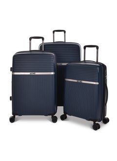 اشتري Track PP Trolley 3Pc Set PP812/3P Navy with size 20/24/28 inch في السعودية