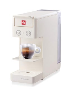 Buy illy Coffee Maker Machine Y3.3 Iperespresso, Espresso & Filter Capsules Coffee Machine, Compact Design, White in UAE