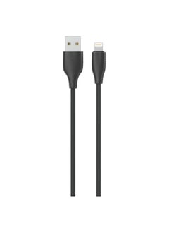 Buy Celebrat CB-31 Portable USB To Lightning Fast Charge And Data Transmission Cable With Flat wire Design And Practical Fits Iphone 3A /480mbps /1M - Black in Egypt