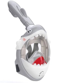 Buy Shark Sharp Snorkeling Mask for Kid HD Seaview Anti Fog Anti Leak Diving Mask in Saudi Arabia