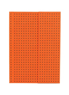 Buy Circulo Orange on Grey A6 Lined Wrap Closure 128 Pages 100gsm Notebook in Saudi Arabia