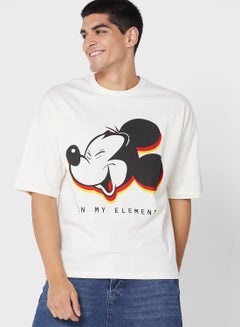 Buy Mickey Mouse Oversized T-Shirt in UAE