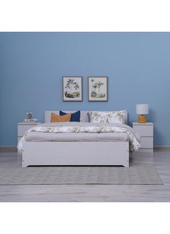 Buy Malmo 4 Pc  Bedroom Set 160X200 cm ~ White in UAE