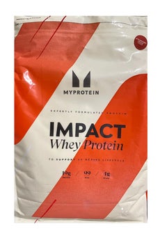 Buy Myprotein Impact Whey Protein Strawberry Cream 2.5KG in UAE