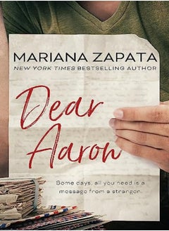 Buy Dear Aaron From The Author Of The Sensational Tiktok Hit From Lukov With Love And The Queen Of Th by Zapata, Mariana Paperback in UAE