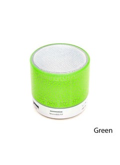 Buy Wireless Bluetooth SpeakerA9 Dazzling Crack LED Wireless Bluetooth Waterproof U-Disk TF Card in UAE