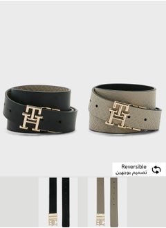 Buy Logo Reversible Monogram Belt in Saudi Arabia