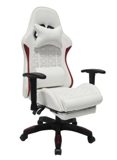 Buy Chulovs Gaming Chair Office Chair High Back Computer Chair Desk Chair Racing Video Game Adjustable Swivel Chair with Footrest and Lumbar Support in Saudi Arabia