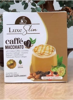 Buy Caffe Macchiato with Hydrolyzed Collagen & Glutathione 10 Sachets in Saudi Arabia