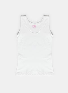 Buy Cottonil Tank Top Sleeveless Undershirt For Women - White in Egypt