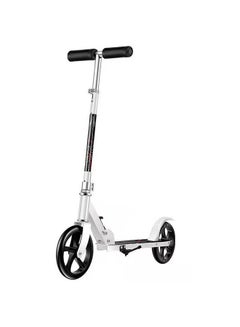 Buy Scooters for Adults Teens Kick Scooter with Adjustable Height Dual Suspension and Shoulder Strap 8 inches Big Wheels Scooter Smooth Ride Commuter Scooter Best Gift for Kids Age 10 Up in Saudi Arabia