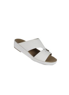 اشتري Barjeel Uno Mens Arabic Sandals BSP1-55 White في الامارات