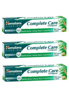 Buy 3 pieces Himalaya Complete Care Toothpaste 80*3 gm in Saudi Arabia