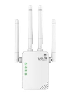 Buy WiFi Extender, WiFi Signal.5G Dual Band 1200Mbps Fastest WiFi Long Range Extenders Booster Covers Up to 9956 Sq. WiFi Extenders Signal Booster for Home, Internet Repeater. in Saudi Arabia