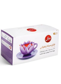 Buy Premium Saffron Black TEA  , 25 Tea Bags in UAE