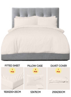 Buy 6 Pieces Queen Size Bedding Cover Set in UAE