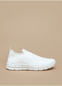 اشتري Men's Textured Slip-On Sports Shoes في الامارات