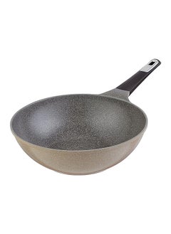 Buy 1Piece Wok Pan 30 Cm- Gray in Egypt