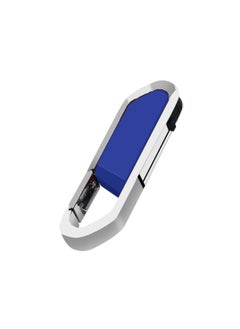 Buy USB Flash Drive, Portable Metal Thumb Drive with Keychain, USB 2.0 Flash Drive Memory Stick, Convenient and Fast Pen Thumb U Disk for External Data Storage, (1pc 128GB Blue) in Saudi Arabia