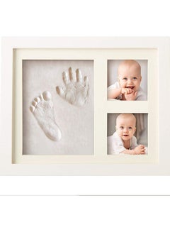 Buy Baby Handprint and Footprint Makers Kit Keepsake For Newborn Boys & Girls, Baby Girl Gifts & Baby Boy Gifts, New Mom Baby Shower Gifts, Baby Milestone Picture Frames Baby Registry in Saudi Arabia