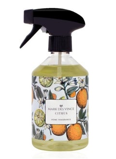 اشتري Citrus Home Fragrance Office Air Freshener Living Bed Room Deodorizer Spray 500ML في الامارات