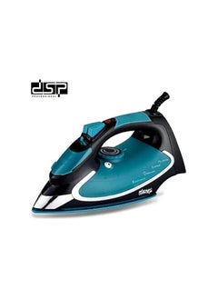 Buy DSP KD1023b 2200W Iron with Ceramic Soleplate for Seal Cleaning Made of durable plastic. Provides fast and efficient ironing of items. Continuous steam supply in Egypt