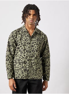 Buy Spotted Military Jacket in Saudi Arabia