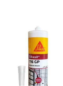 Buy Sika Sikasil-116 Gp Universal Silicone, 280 Ml, Transparent in UAE