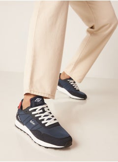 اشتري Mens Panelled Lace Up Sneakers في الامارات