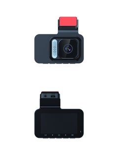 اشتري Dash cam 2024 new driving recorder APP connected car ultra-high definition ultra-large angle front and rear double recording free line panorama. في الامارات