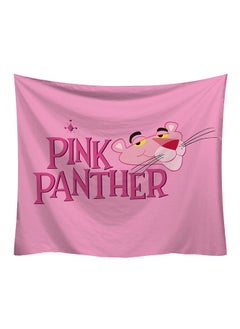 Buy Wall Hanging Tapestry Pink Panther Bed and Sofa Wall Decoration Girls' Room Decor(150*130cm) in UAE