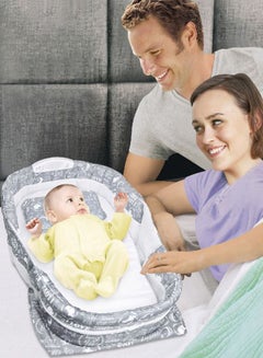 Buy Portable Baby Separate Bed for New Parents with Babies,Foldable,Bedroom or Travel,73x41x14cm in Saudi Arabia