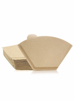 Buy Paper Coffee Filters No. 101 Brown 1-2 cups 100 Pieces in Saudi Arabia