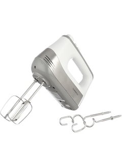 Buy Tornado Hand Mixer 500W, 5 Speeds, Turbo Speed, White HM-500T in Egypt