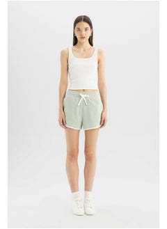 Buy Woman Regular Fit Knitted Shorts in Egypt