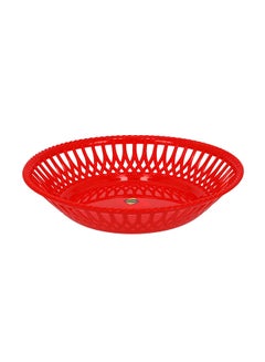 اشتري Plastic Fruit Tray Fruit Bowl For Kitchen Counter Rf10711 | High Quality Polypropylene Fruit Holder | Modern Fruit Basket | Round Display Fruit Bowl في الامارات