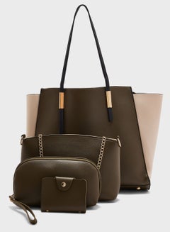 Buy 4 Piece Tote Handbag Luggage Set in UAE
