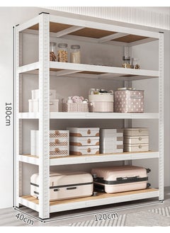 Buy 5 Tier Multifunctional Storage Rack 120x40 CM in UAE