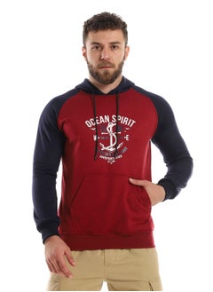 Buy Mens Printed Hoodie With Front Pockets in Egypt