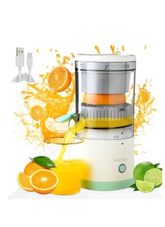 اشتري Citrus Juicer, Electric Orange Squeezer with Powerful Motor and USB Charging Cable, Juicer Extractor, Lime Juicer, Suitable for Orange, Citrus, Apple, Grapefruit and Pear. في الامارات